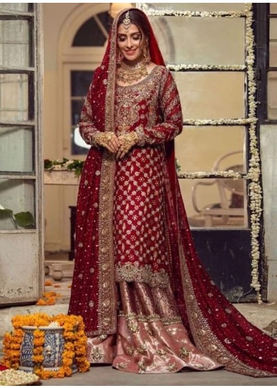 ASIM JOFA DN 56067 PAKISTANI SUITS BRIDAL COLLECTION IN INDIA