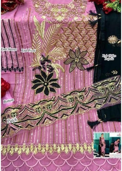 RAMSHA R 270 B PAKISTANI SUITS WHOLESALER ONLINE