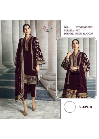 SHREE FABS S 439 B COMPANY PRICE FOX GEORGETTE
