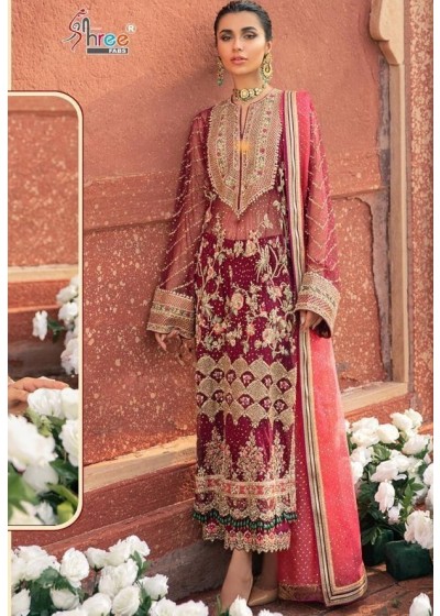 SHREE FABS S 418 NEW LAUNCHING PAKISTANI SUITS