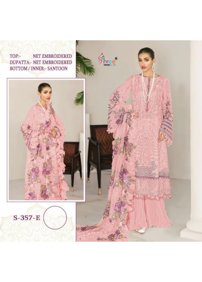 SHREE FABS S 357 E COLOURS PAKISTANI DRESS WHOLESALER SUPPLIER