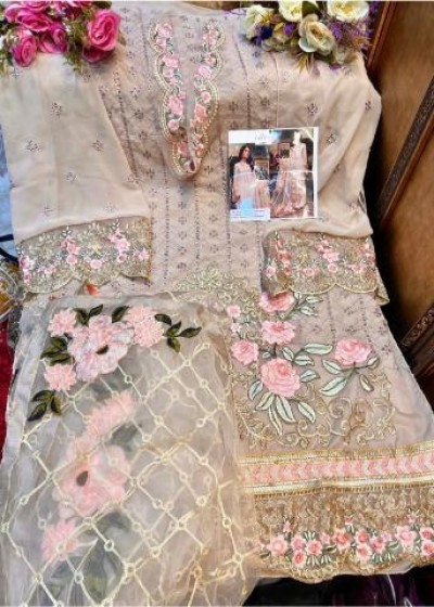 ZARQASH GUZARISH DN 2057 PAKISTANI DRESS BEST COLLECTION