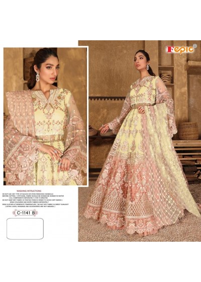 FEPIC ROSEMEEN C 1141 B PAKISTANI SUITS SINGLE COLLECTION