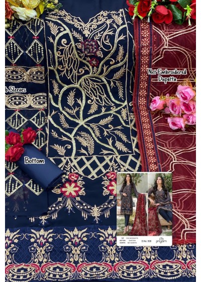 PRIYAM FASHION ZAINA VOL 14 DN 508 SALWAR KAMEEZ ONLINE WHOLESALE