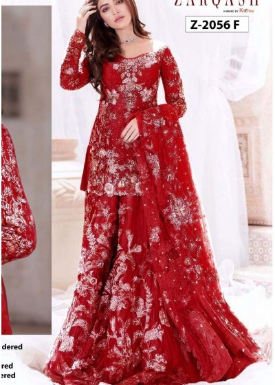 ZARQASH AMALIA VOL 3 NEW LAUNCH Z 2056 F SALWAR KAMEEZ WHOLESALER SELLER