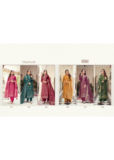 AMIRAH MAARIYAH 15091 TO 15096 SALWAR KAMEEZ MULTIPLES AVAILABLE