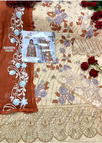 RAMSHA R 433 PAKISTANI DRESSES WHOLESALE ONLINE