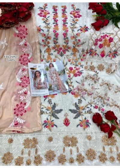 RAMSHA R 432 PAKISTANI DRESSES WHOLESALE ONLINE SINGLE