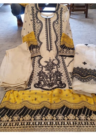 MEHBOOB TEX QULAMAR D NO 3377 NEW DESIGNER PAKISTANI SUITS