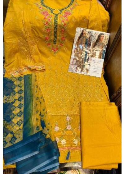 ALK KHUSHBU SAJEDA B VOL 1 2075 DESIGNER PAKISTANI DRESS