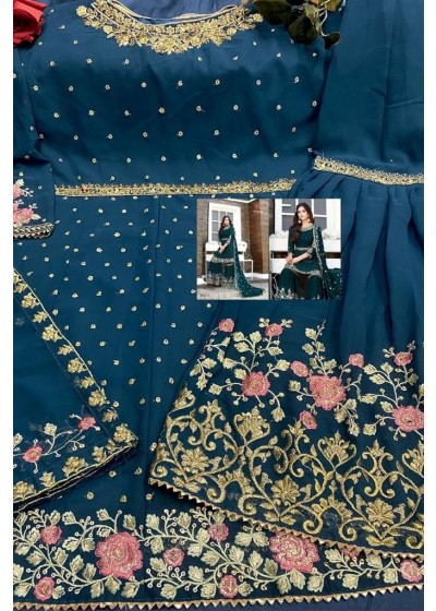 MISHAAL FAB 8022 E HIT DESIGN PAKISTANI KAMEEZ PLAZO ONLINE SHOPPING