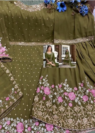 MISHAAL FAB 8022 F HIT DESIGN PAKISTANI KAMEEZ PLAZO ONLINE SINGLE