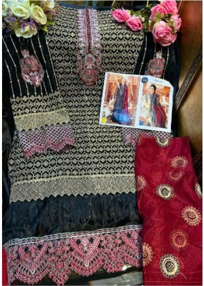 MEHBOOB TEX 7773 AASVI VOL 1 NEW DESIGNER PAKISTANI SUITS WHOLESALER