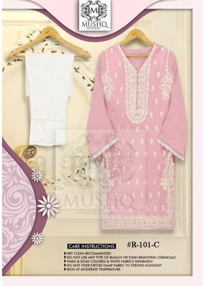 MUSHQ BY SHRADDHA M 101A TO 101D READYMADE COLLECTION SINGLE BY SURAT