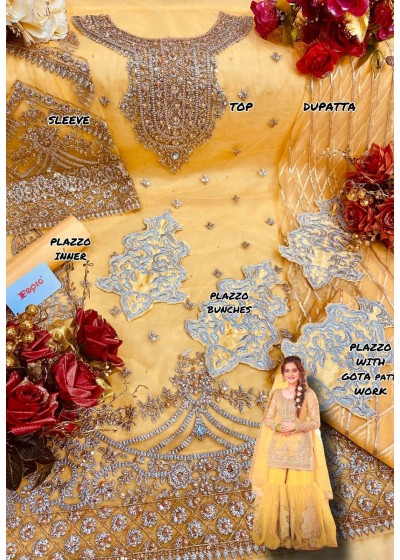 FEPIC ROSEMEEN C 1229 LATEST PAKISTANI DRESS SINGLE PIECE