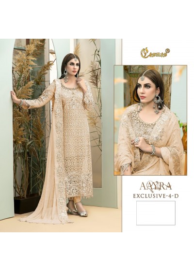 COSMOS AAYRA EXCLUSIVE 4 D PAKISTANI DRESS ONLINE DEALER