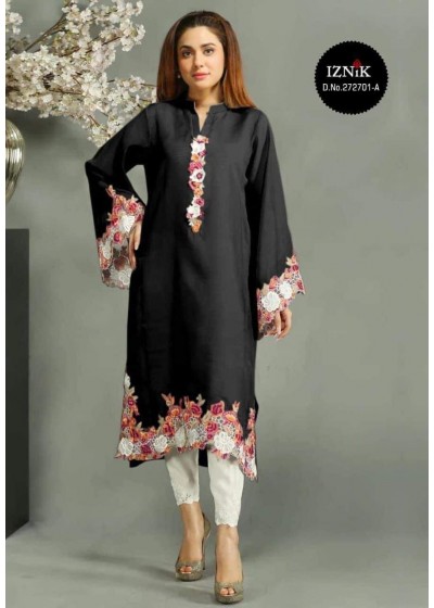 IZNIK 272701 A TO 272701 D KURTIS LATEST COLLECTION SINGLE