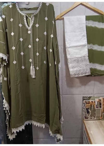 SAFA FASHION FAB 1029 GREEN HIT STYLISH KURTIS PAKISTANI SURAT
