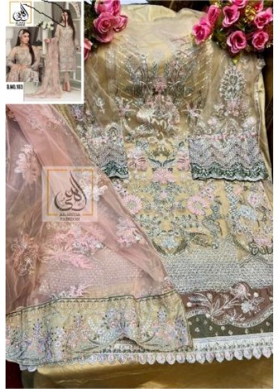 AI HUDA FASHION 103 PAKISTANI SUITS ONLINE SHOPPING   