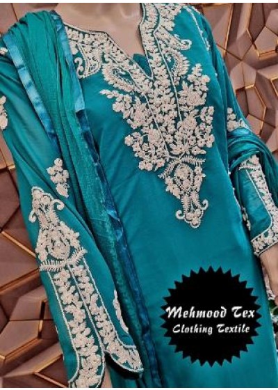 MEHMOOD TEX VOL 7 BLUE WHOLESALER PAKISTANI KURTIS
