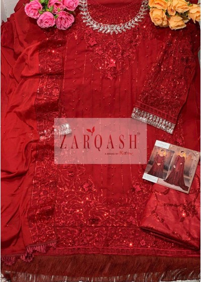 ZARQASH MARIA B WEDDING EDITION Z 2084 PAKISTANI DRESSES
