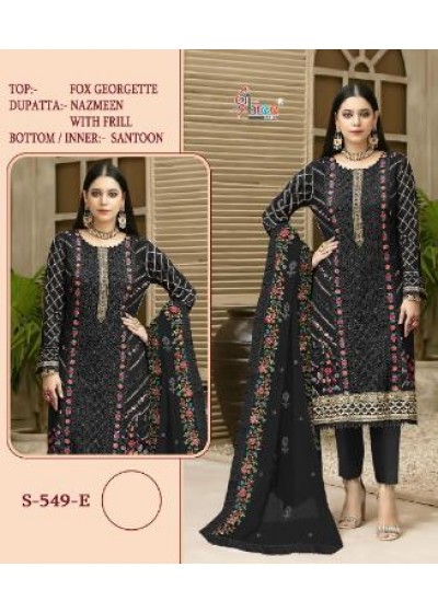 SHREE FABS S 549 E PAKISTANI SUIT SINGLE 