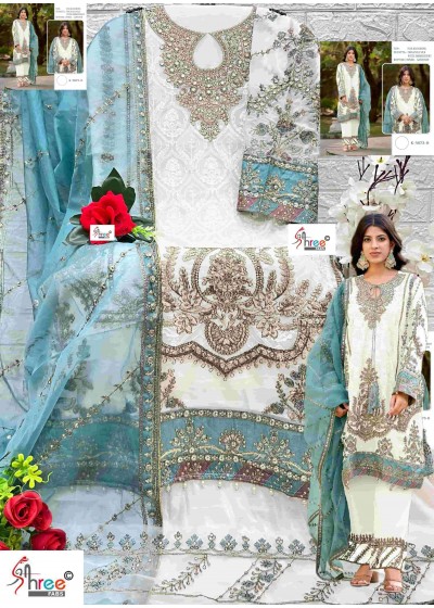 SHREE FABS K 5073 B PAKISTANI SUITS DEALER BUY INDIA