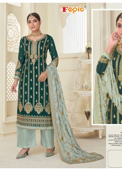 FEPIC MOHTAZ M 102 PAKISTANI SUITS AVAILABALE SINGALE
