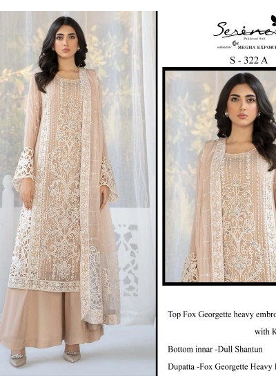 SERINE S 322 A PAKISTANI SUITS KHATLIWORK