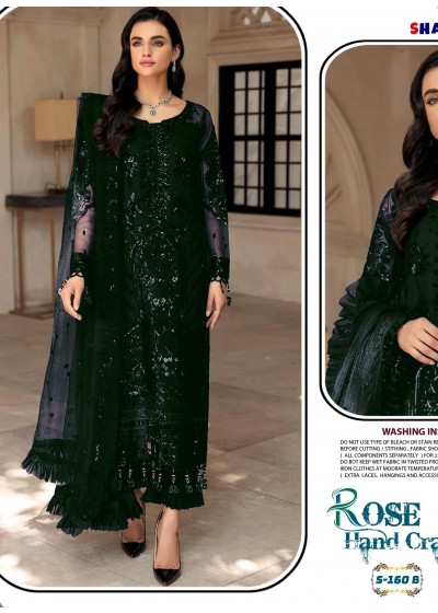 SHANAYA ROSE HAND CRAFT 160 B LATEST SUITS