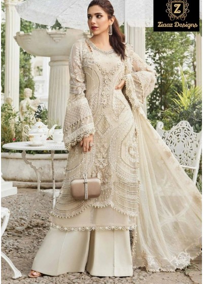 ZIAAZ DESIGNS 736 A PAKISTANI SUITS WITH PRICE