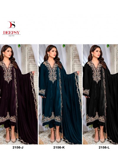 DEEPSY SUITS 2156 VELVET PAKISTANI SUITS WHOLESALE WITH PRICE