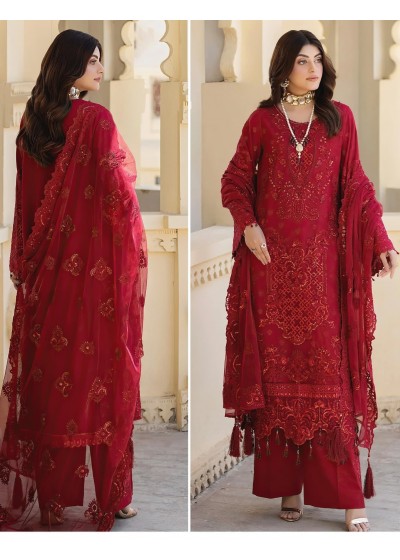 AL KHUSHBU ALK 6014 AFIFA VOL 4 PAKISTANI SUITS DEALER SURAT