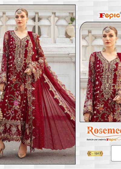 FEPIC ROSEMEEN 1917 PAKISTANI SALWAR SUITS WHOLESALE
