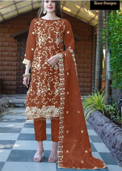 ZIAAZ DESIGNS 714 L PAKISTANI DRESSES BUY ONLINE IN INDIA