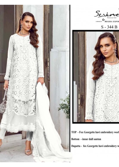 SERINE S 344 B PAKISTANI SALWAR SUITS LATEST HANDWORK