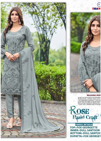 SHANAYA ROSE HAND CRAFT 199 PAKISTANI SUITS KHATALI HANDWORK