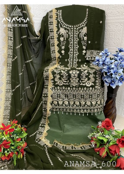 ANAMSA 600 PAKISTANI DRESS WHOLESALE