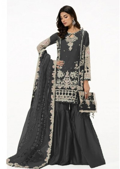 ZIAAZ DESIGNS 745 B PARTYWEAR PAKISTANI SALWAR SUITS ONLINE