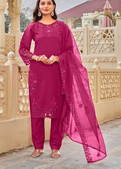 MUSHK BUY SHRADDHA DESIGNER 1009 B PAKISTANI KURTIS PINK SUPPLIER 