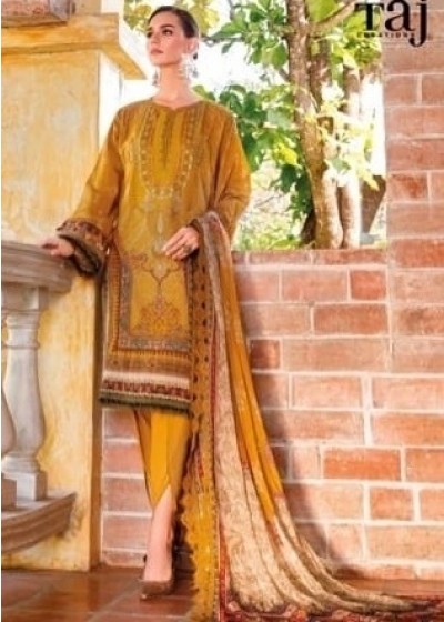 TAJ CREATIONS TAJ 101 COTTON SALWAR SUITS DEALER