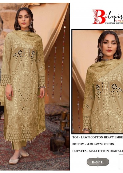 BILQIS B 89 A PAKISTANI SUITS DEALER SINGLE 
