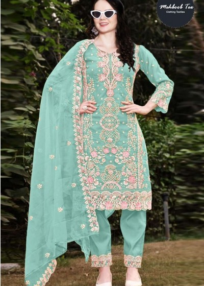MEHBOOB TEX 1497 B PAKISTANI SALWAR SUITS WHOLESALE ONLINE