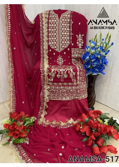 ANAMSA 517 PAKISTANI SUITS 2025