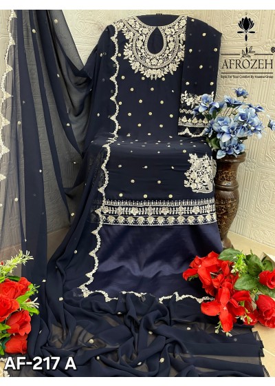 AFROZEH AF 217 A DEALER PAKISTANI SUITS