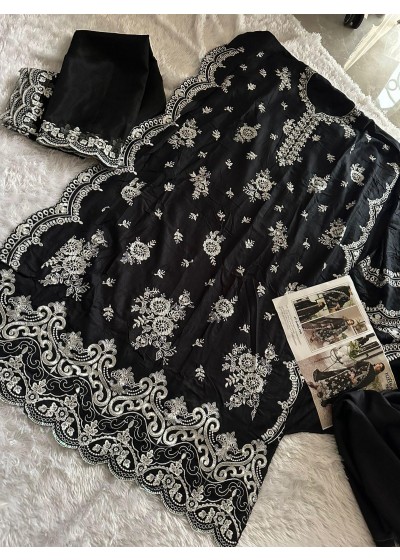 JOHRA TEX JT 150 BLACK PAKISTANI SUITS