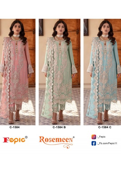 FEPIC ROSEMEEN C 1584 ABC PAKISTANI SALWAR SUITS ONLINE