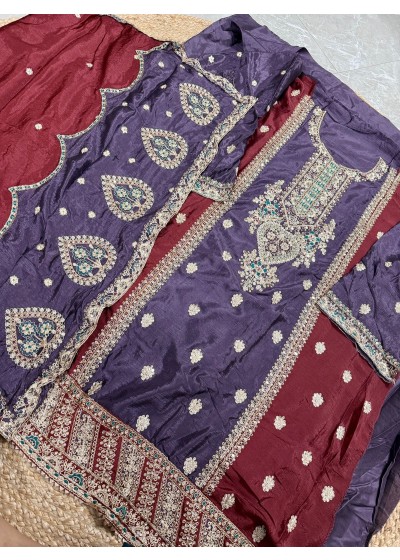 ZIAAZ DESIGNS 490 C LATEST PAKISTANI DRESSES CHINON