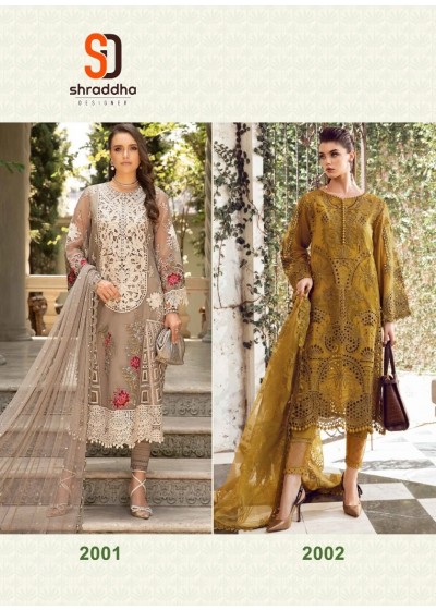 SHRADDHA DESIGNER 2001 2002 MARIA B NX VOL 2 PAKISTANI DRESSES DEALER
