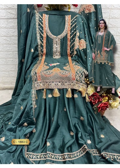 FEPIC ROSEMEEN C 1883 C CHINON EMBROIDERED SALWAR SUITS